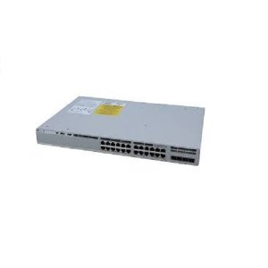 Cisco Catalyst c9200L-24T-4X-E switch with 24 Gigabit Ethernet ports and 4 SFP+ uplinks
