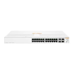 The HPE Aruba JL682A Instant On 1930 24G 4SFP/SFP+ Switch (JL682A) is a smart-managed Layer 2+ switch with 24 Gigabit Ethernet ports and 4 SFP/SFP+ uplinks